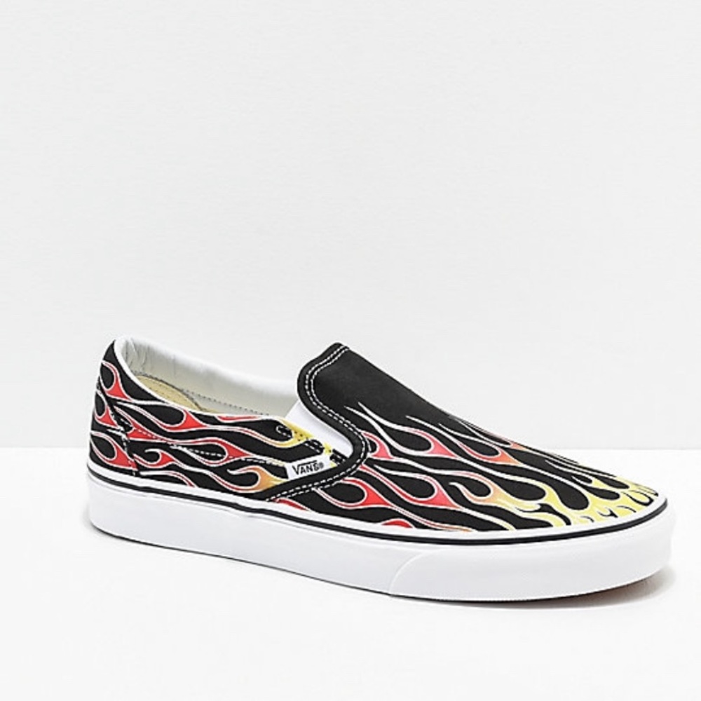 Flame fire vans sizes 9,9.5,10,10.5,11 and 12